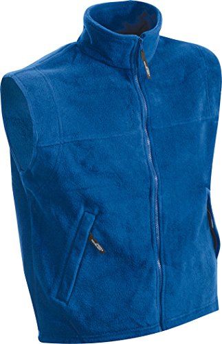 James & Nicholson Fleece Weste in vielen Farben (S - 4XL) im digatex-package von James & Nicholson