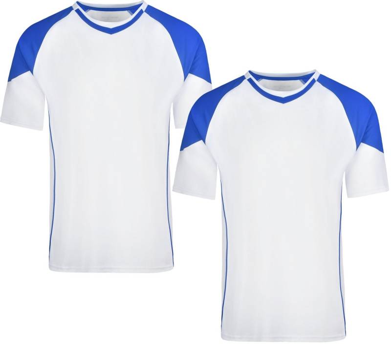 James & Nicholson Funktionsshirt Doppelpack Funktionelles Herren Teamshirt Team-T Shirt JN338 (Spar-Set, 2er-Pack) Atmungsaktiv, feuchtigkeitsregulierend und schnell trocknend von James & Nicholson