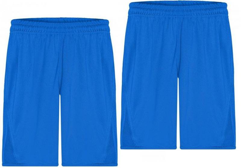James & Nicholson Funktionsshorts Doppelpack Funktionelle Kinder Teamshorts mit Innenslip JN381K (Doppelpack, 2er-Pack) Atmungsaktiv, feuchtigkeitsregulierend und schnell trocknend von James & Nicholson
