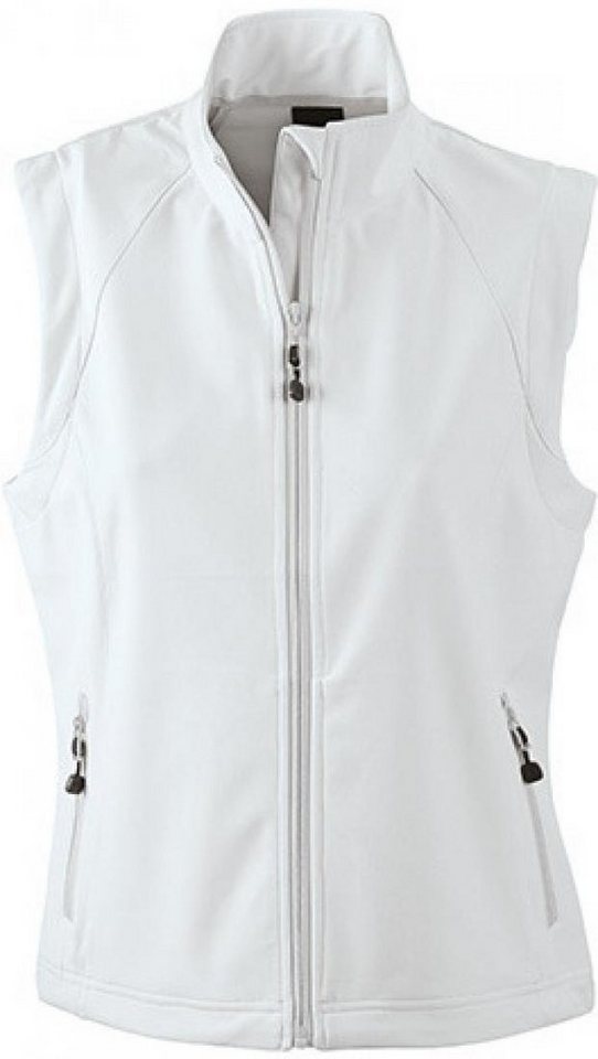 James & Nicholson Funktionsweste Damen Softshell Vest / Wind- und wasserdicht von James & Nicholson