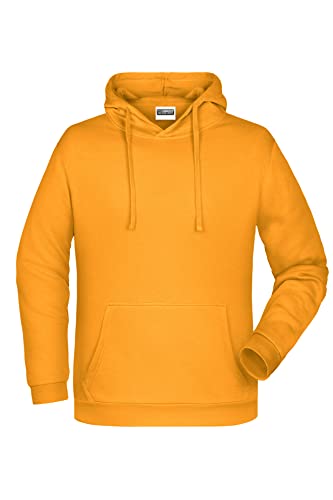James & Nicholson Herren Basic Kapuzensweat - Klassischer Hoody mit Kängurutasche | Farbe: gold-yellow | Grösse: M von James & Nicholson