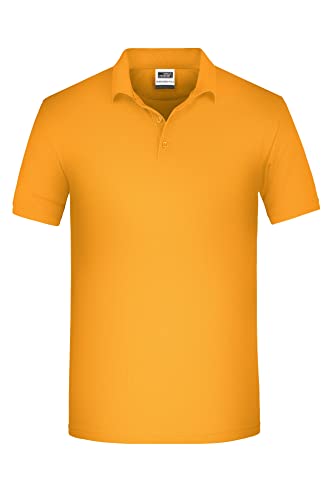 James & Nicholson Herren Bio Workwear Polo - Pflegeleichtes und strapazierfähiges Polo | Farbe: Gold-Yellow | Grösse: 3XL von James & Nicholson