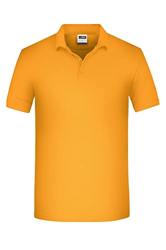 James & Nicholson Herren Bio Workwear Polo - Pflegeleichtes und strapazierfähiges Polo | Farbe: Gold-Yellow | Grösse: XL von James & Nicholson