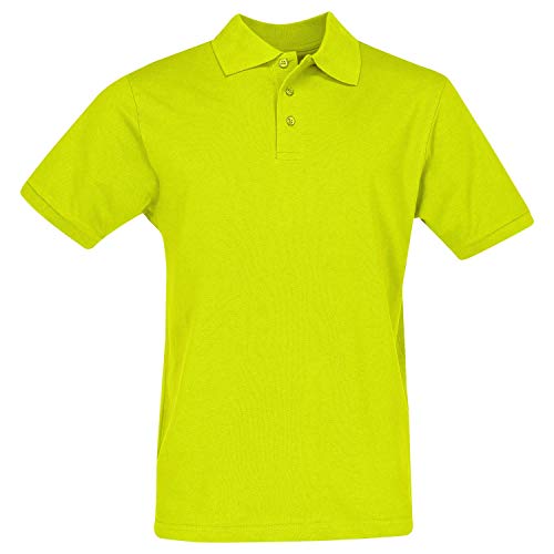 James & Nicholson Herren Classic Polo Poloshirt, Gelb (Acid-Yellow), X-Large von James & Nicholson