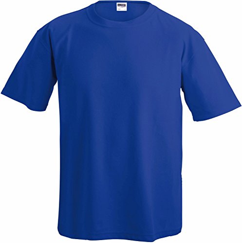 James & Nicholson Herren Function-T T-Shirt, Blau (Royal), Large von James & Nicholson
