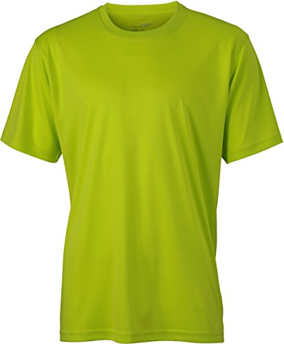 James & Nicholson Herren Funktions T-Shirt Mens Active XL,- acid-yellow von James & Nicholson