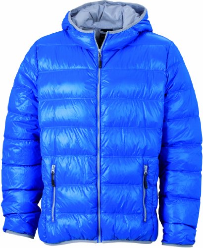 James & Nicholson Herren Jacke Jacke Men's Jacket blau (blue/silver) Large von James & Nicholson