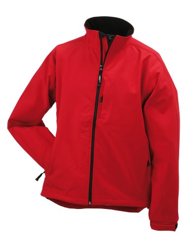 James & Nicholson Herren Jacke Softshelljacke rot (red) Medium von James & Nicholson