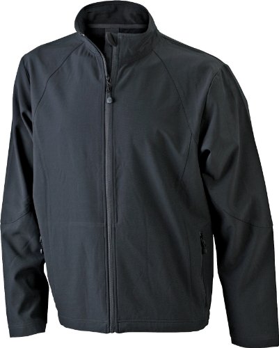 James & Nicholson Herren Jacke Softshelljacke schwarz (black) Large von James & Nicholson