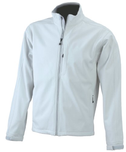 James & Nicholson Herren Jacke Softshelljacke weiß (off-white) XX-Large von James & Nicholson