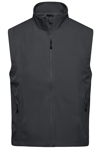 James & Nicholson Herren Jacke Softshellweste schwarz (black) Small von James & Nicholson