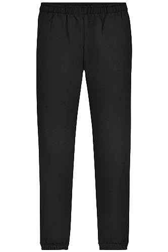 James & Nicholson Herren Jogginghose - Legere Sweathose für Freizeit-und Sportaktivitäten | Farbe: black | Grösse: L von James & Nicholson
