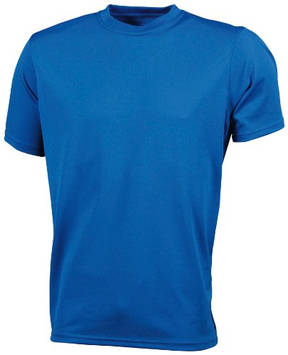 James & Nicholson Herren Langarmshirt Funktions T-Shirt Active blau (royal) X-Large von James & Nicholson