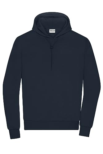 James & Nicholson Herren Lounge Hoody - Bequemes und leicht oversized geschnittenes Kapuzensweat | Farbe: navy | Grösse: 3XL von James & Nicholson
