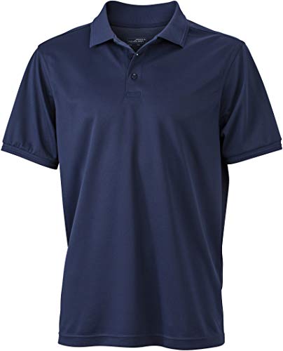 James & Nicholson Herren Men´s Active Polo Poloshirt, Blau (Navy), XX-Large von James & Nicholson