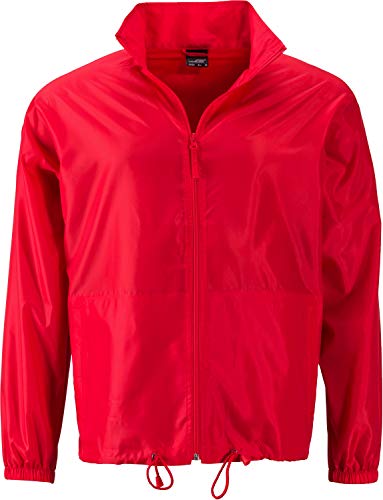 James & Nicholson Herren Men's Promo Jacket Jacke, Rot (Light-Red), XX-Large von James & Nicholson