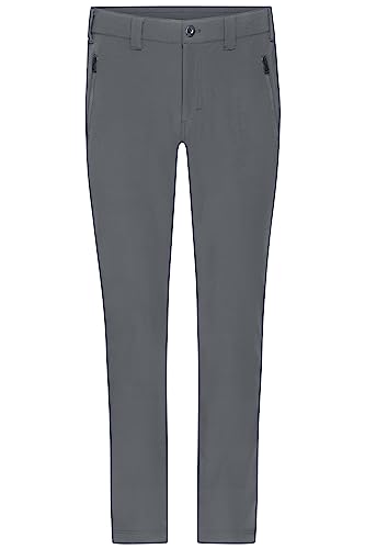 James & Nicholson Herren Pants - Bi-elastische Hose in sportlicher Optik | Farbe: Carbon | Grösse: XL von James & Nicholson