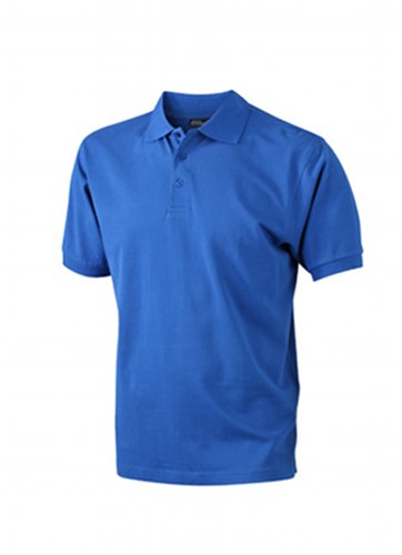 James & Nicholson Herren Polo-Pique-Pocket Poloshirt, Blau (royal), Large von James & Nicholson