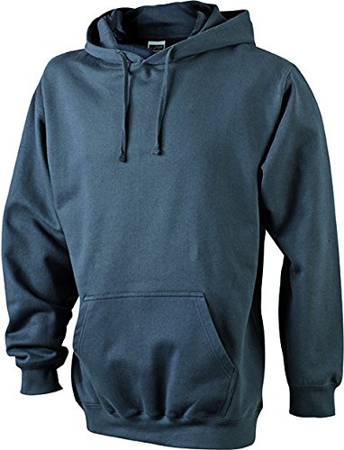 James & Nicholson Herren Sweatshirt Hooded M,Graphite von James & Nicholson