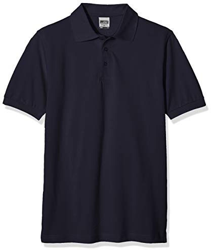 James & Nicholson Herren Workwear Polo Men Poloshirt, Blau (Navy), Medium von James & Nicholson