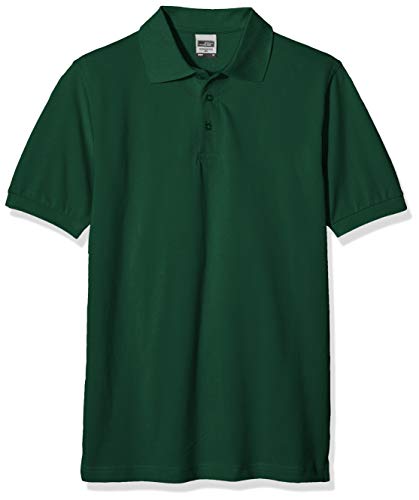 James & Nicholson Herren Workwear Polo Men Poloshirt, Grün (Dark-Green), Medium von James & Nicholson