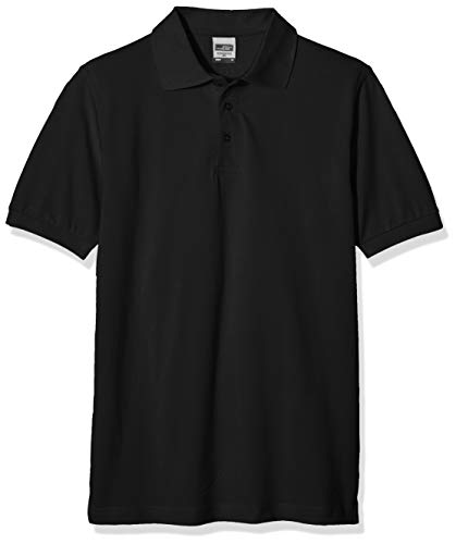 James & Nicholson Herren Workwear Polo Men Poloshirt, Schwarz (Black), X-Large von James & Nicholson