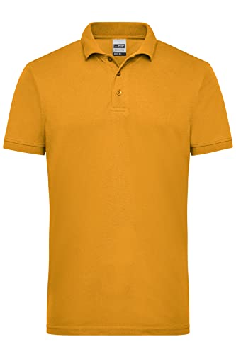 James & Nicholson Herren Workwear Polo - Robustes Poloshirt für Hobby und Beruf | Farbe: Gold-Yellow | Grösse: 4XL von James & Nicholson