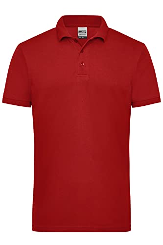 James & Nicholson Herren Workwear Polo - Robustes Poloshirt für Hobby und Beruf | Farbe: Wine | Grösse: 3XL von James & Nicholson