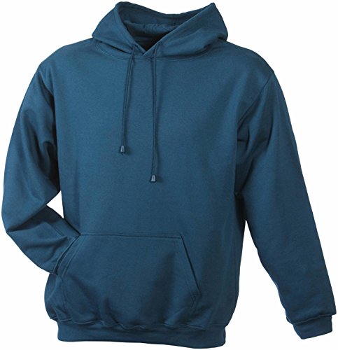 James & Nicholson Hooded Sweat Junior | Petrol | XXL im Digatex-Package von James & Nicholson