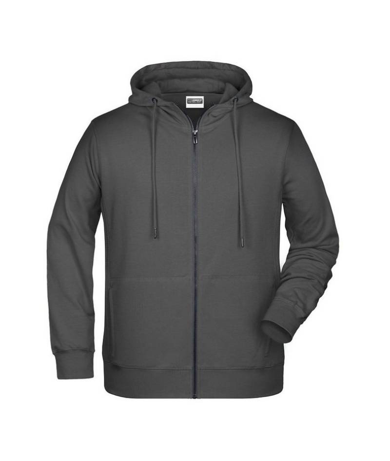 James & Nicholson Hoodie James & Nicholson JN 8026 Herren Kapuzen Sweatjacke gekämmte ringgesponnen von James & Nicholson