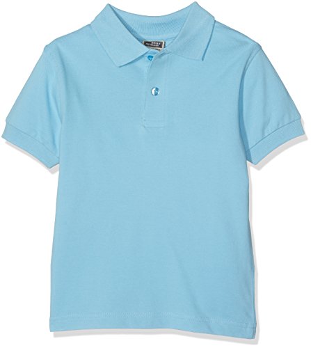 James & Nicholson Jungen Classic Polo Junior Poloshirt, Blau (Sky-Blue), 110 (Herstellergröße: XS) von James & Nicholson