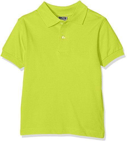 James & Nicholson Jungen Classic Polo Junior Poloshirt, Gelb (Acid-Yellow), 110 (Herstellergröße: XS) von James & Nicholson