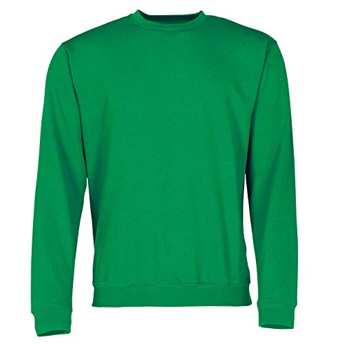 James & Nicholson Klassisches Komfort Rundhals-Sweatshirt (M, fern-green) von James & Nicholson