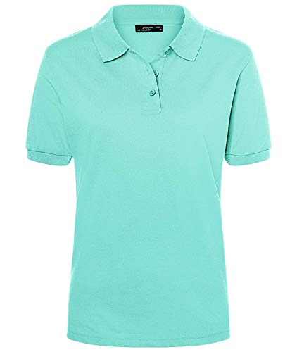 James & Nicholson Klassisches Ladies Poloshirt JN 071 Gr. X-Large, Blue - Mint Green von James & Nicholson