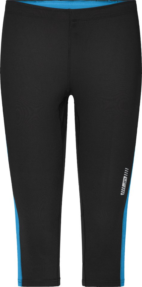 James & Nicholson Laufhose Damen 3/4 Laufhose Running Tights JN481 Weiche, elastische Qualität mit Elasthan von James & Nicholson