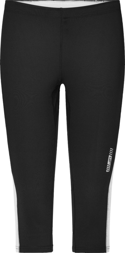 James & Nicholson Laufhose Damen 3/4 Laufhose Running Tights JN481 Weiche, elastische Qualität mit Elasthan von James & Nicholson