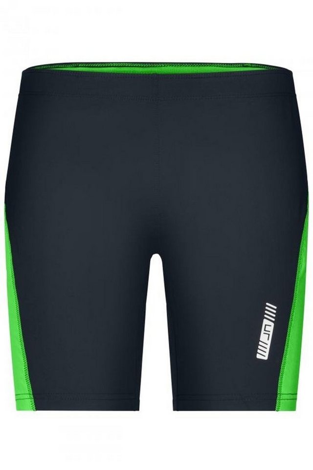 James & Nicholson Laufhose Doppelpack kurze Damen Laufhose Ladies' Running Short Tights JN477 (Doppelpack, 2er-Pack) Weiche, elastische Qualität mit Elasthan von James & Nicholson