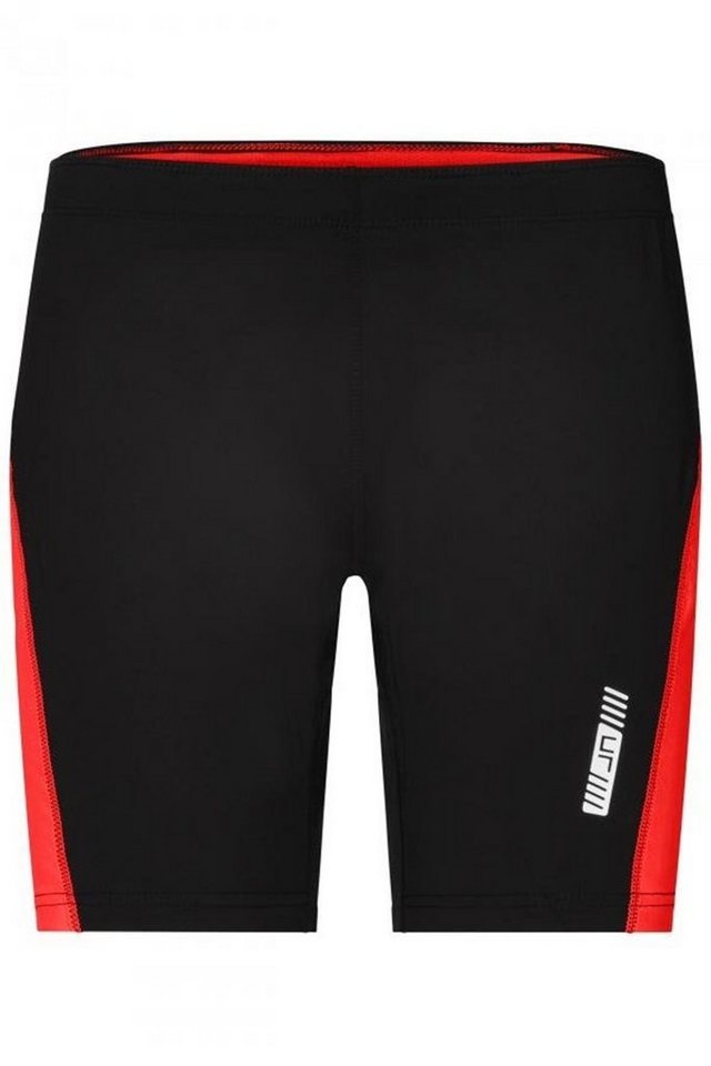 James & Nicholson Laufhose Doppelpack kurze Damen Laufhose Ladies' Running Short Tights JN477 (Doppelpack, 2er-Pack) Weiche, elastische Qualität mit Elasthan von James & Nicholson