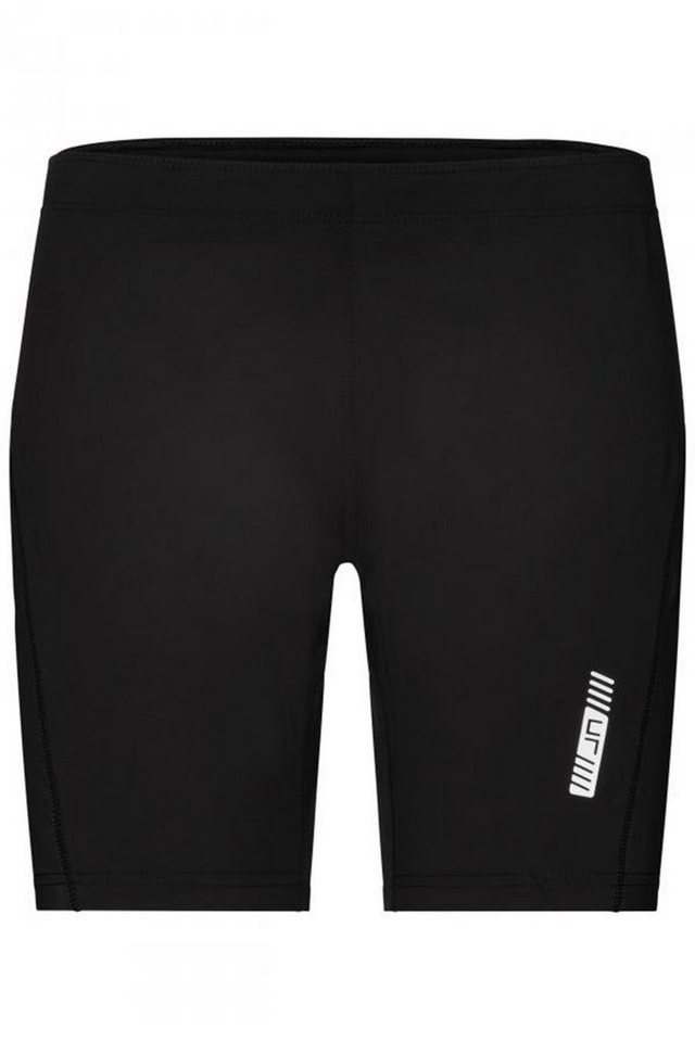 James & Nicholson Laufhose Doppelpack kurze Damen Laufhose Ladies' Running Short Tights JN477 (Doppelpack, 2er-Pack) Weiche, elastische Qualität mit Elasthan von James & Nicholson