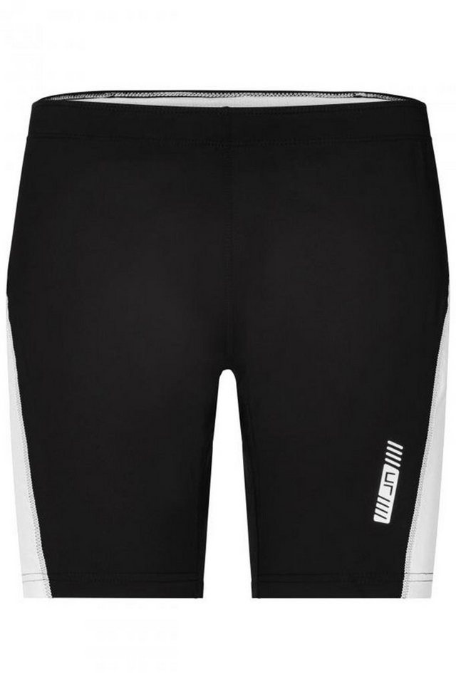 James & Nicholson Laufhose Doppelpack kurze Damen Laufhose Ladies' Running Short Tights JN477 (Doppelpack, 2er-Pack) Weiche, elastische Qualität mit Elasthan von James & Nicholson