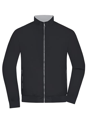 James & Nicholson Men's Blouson - Wende-Blouson für Business, Promotion und Lifestyle | Farbe: black/silver | Grösse: XL James & Nicholson Men's Blouson - Wende-Blouson für Business, Promotion und Lifestyle | Farbe: black/silver | Grösse: XL von James & Nicholson