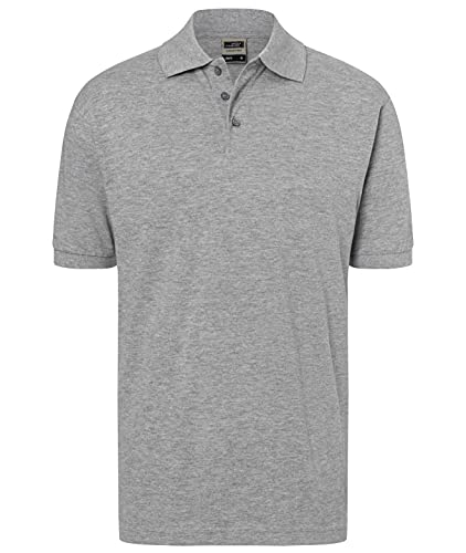 James & Nicholson Poloshirt Classic | Farbe: grey-heather | Grösse: 3XL von James & Nicholson