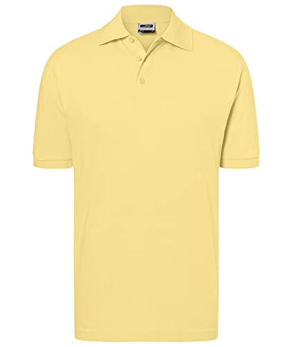 James & Nicholson Poloshirt Classic | Farbe: Light-Yellow | Grösse: S von James & Nicholson