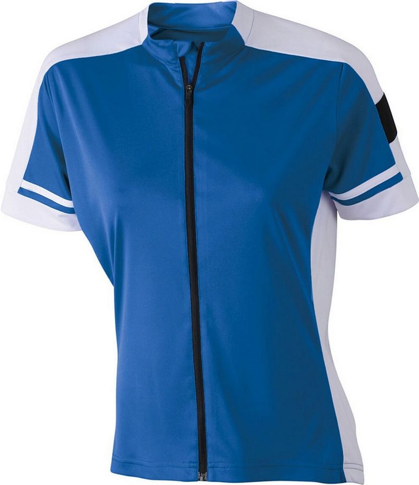 James & Nicholson Radtrikot James & Nicholson JN 453 Damen Rad Shirt mit Zip von James & Nicholson