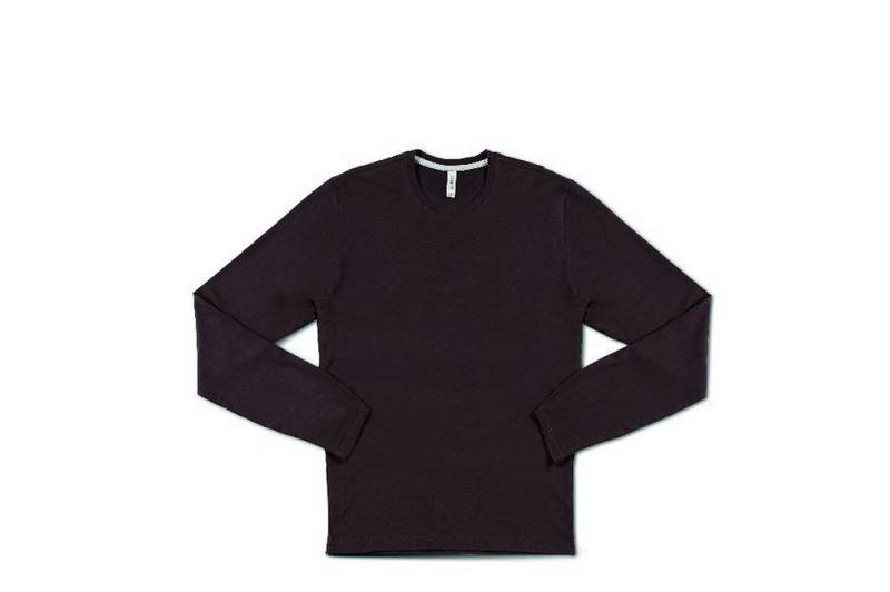 James & Nicholson Rundhalsshirt Kariban K359 Herren T-Shirt langarm enzymgewaschen von James & Nicholson