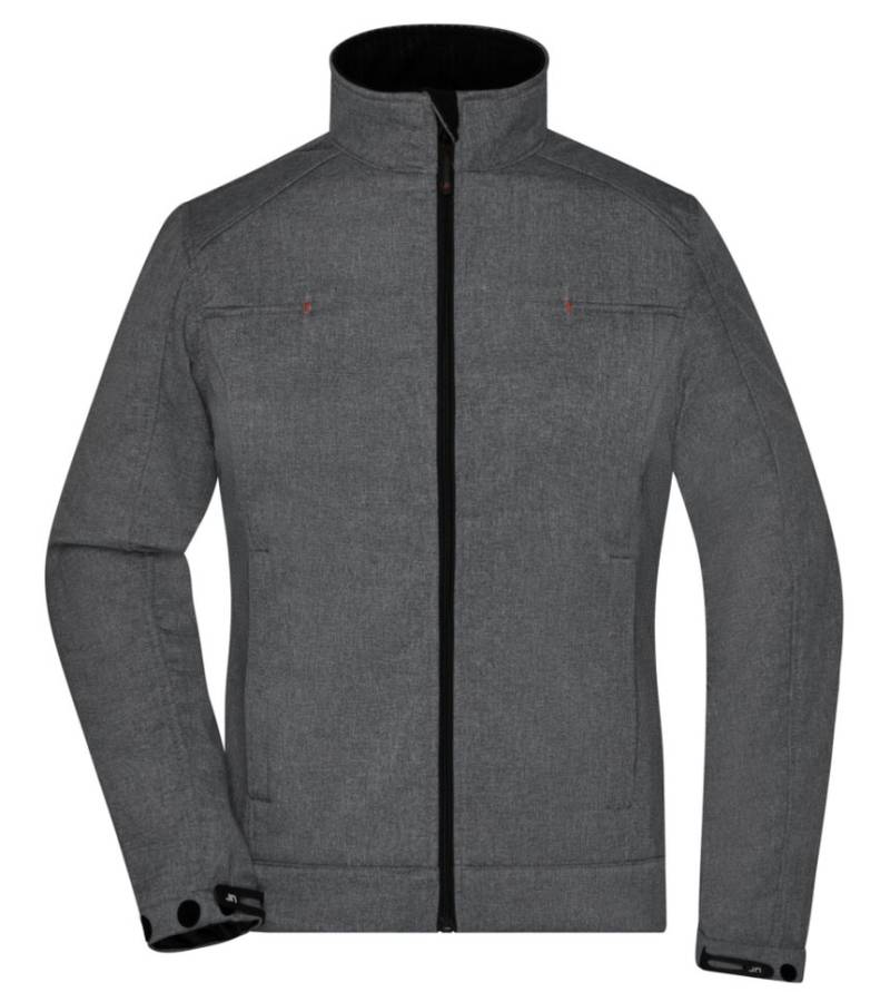James & Nicholson Softshelljacke Klassische Damen Softshelljacke in Melange-Optik JN1087 von James & Nicholson