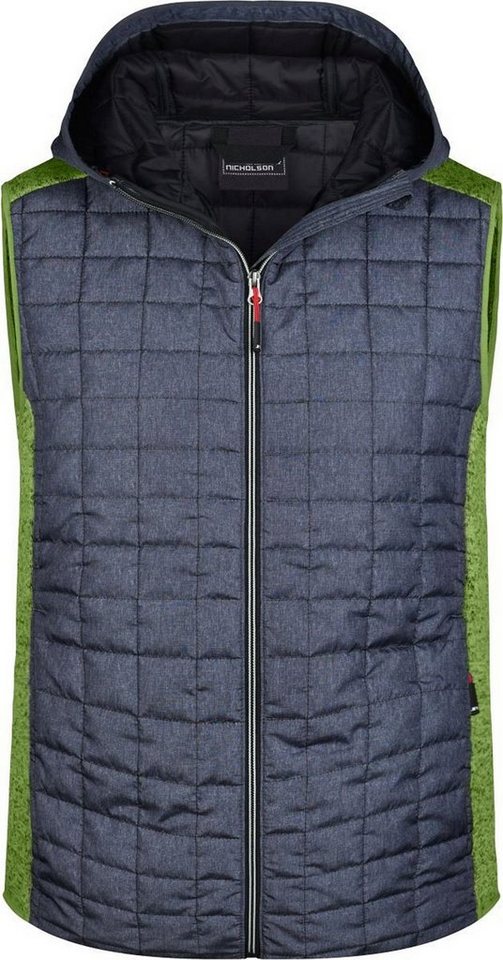 Daiber Steppweste James & Nicholson, JN768 Herren Strick Hybrid Gilet Daiber Steppweste James & Nicholson, JN768 Herren Strick Hybrid Gilet von Daiber