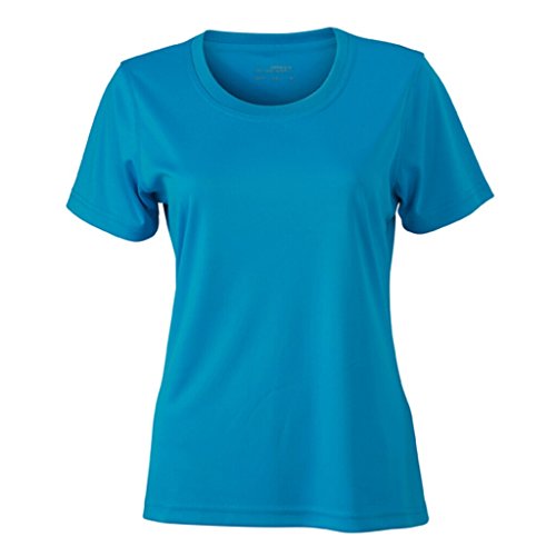 James & Nicholson T-Shirt für Freizeit und Sport (3XL, turquoise) von James & Nicholson