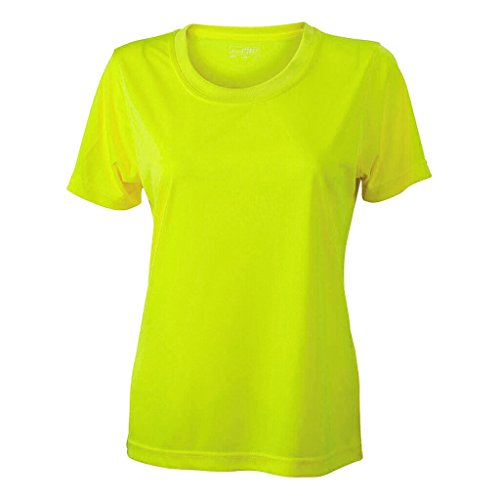 James & Nicholson T-Shirt für Freizeit und Sport (M, acid-yellow) von James & Nicholson