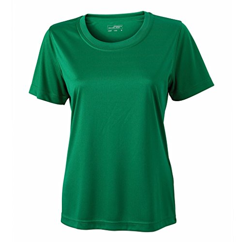 James & Nicholson T-Shirt für Freizeit und Sport (M, green) von James & Nicholson